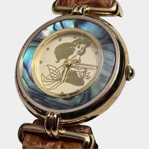 Rare Vintage 90s Disney Time Works Ariel Little Mermaid Watch Need New Battery